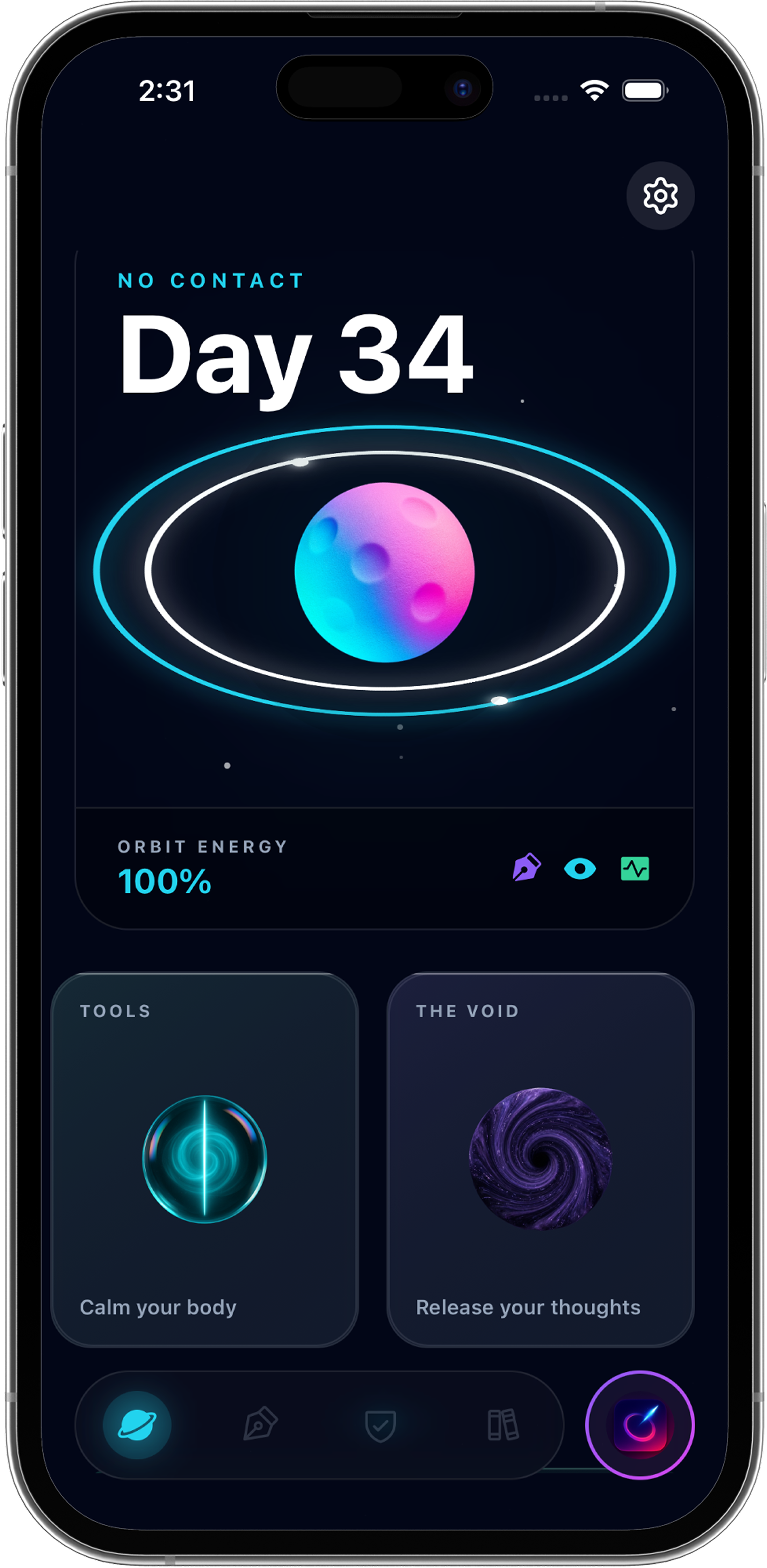 Orbit App Screenshot
